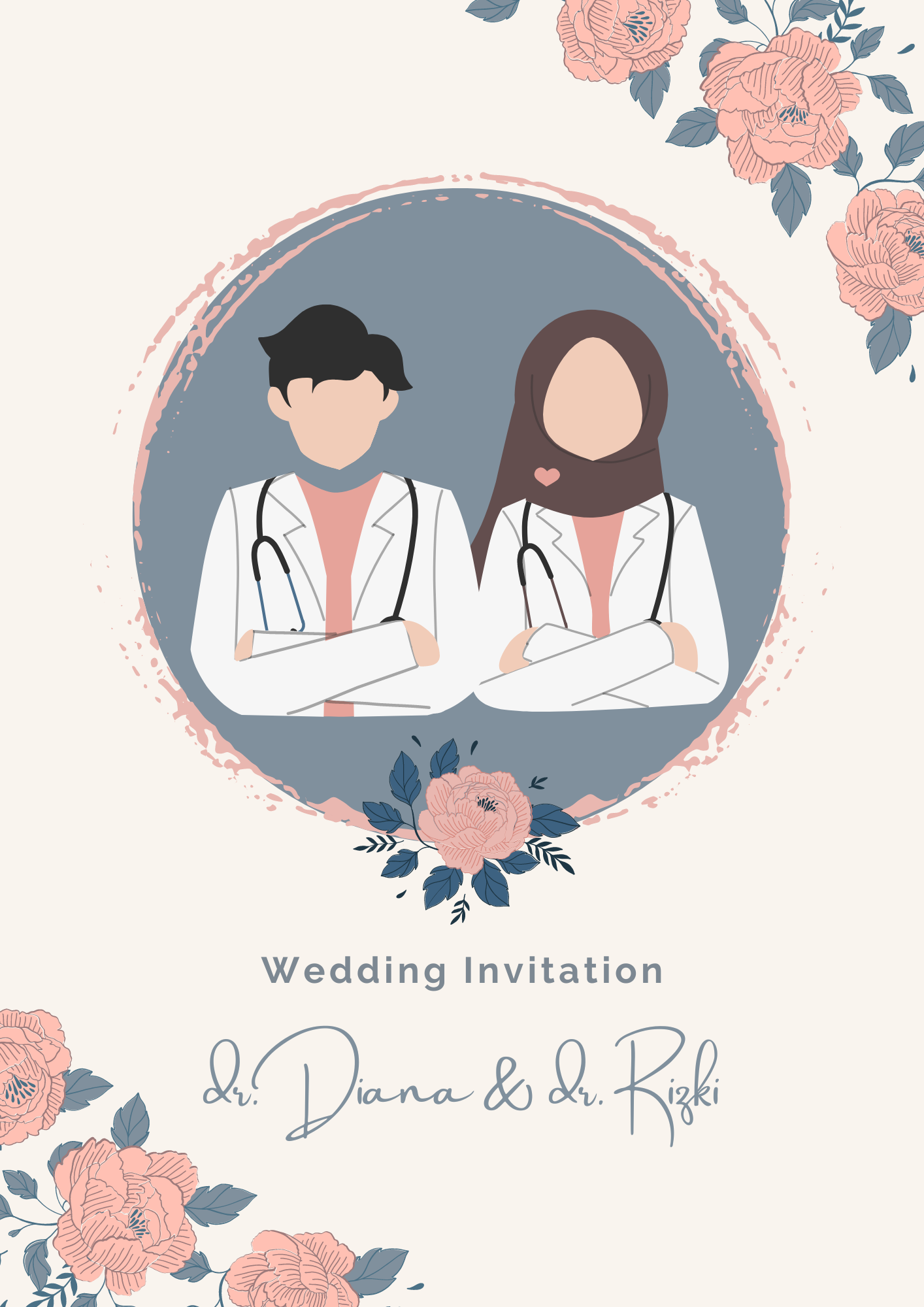 the wedding of dr. Diana & dr. Rizki